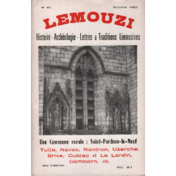 Lemouzi n° 84 / une commune rurale : saint-pardoux-le-neuf