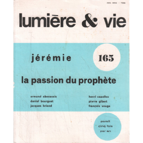 Jérémie la passion du prophete