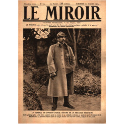 Le miroir publication hebdomadaire n° 104 / le général de division...