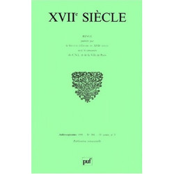 XVIIe siècle numéro 204 1999