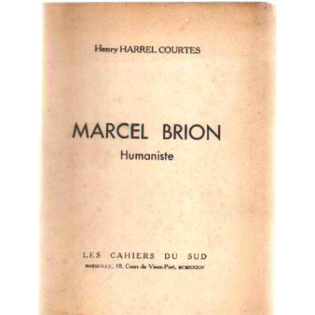 Marcel brion humaniste