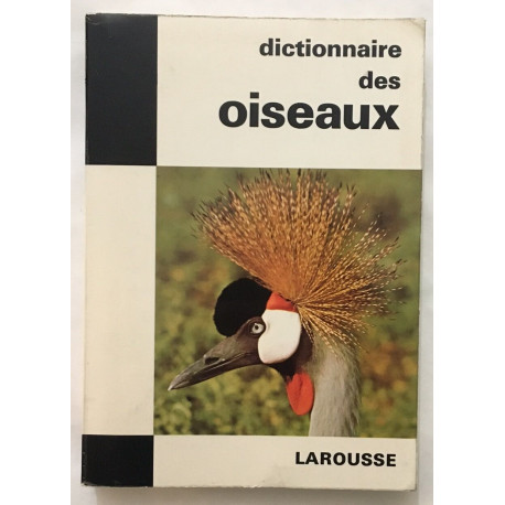 Dictionnaire des oiseaux