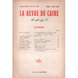 La revue du caire n° 227-228