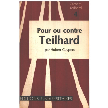 Pour ou contre teilhard