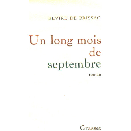 Un long mois de septembre