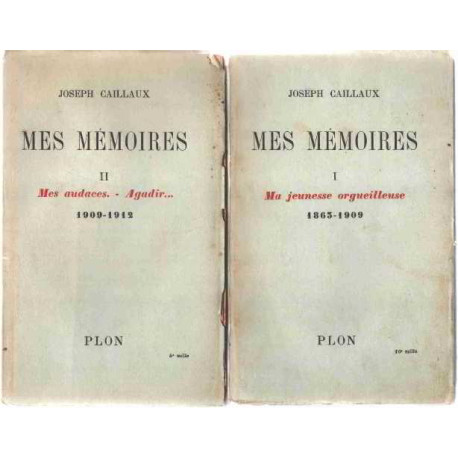 Mes memoires / tome 1+2