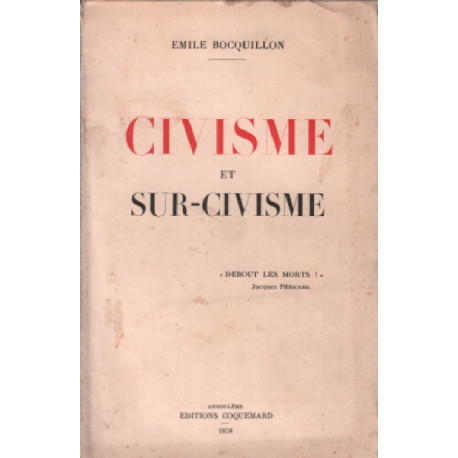 Civisme et sur-civisme