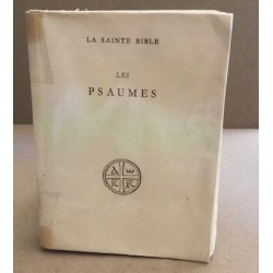 La sainte bible / les psaumes