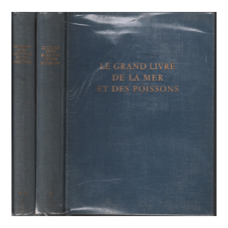 Le grand livre de la mer et les poissons / 2 tomes ( complet )