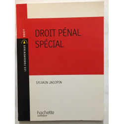 Droit pénal spécial