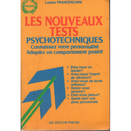 Les nouveaux tests psychotechniques