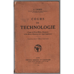 Cours de technologie