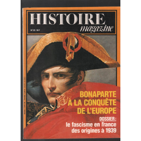 Bonaparte à la conquète de l' Europe le Facisme en France : des...