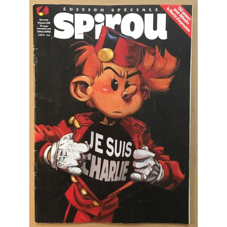 Spirou : édition spécial je suis Charlie