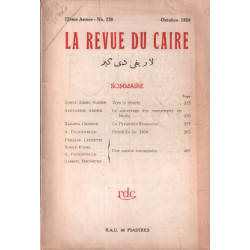 La revue du caire n° 230