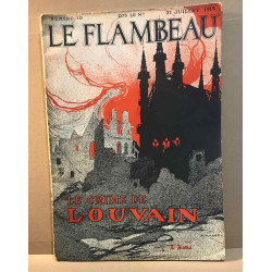 Un lot de 3 revues le flambeau n° 9-10-28