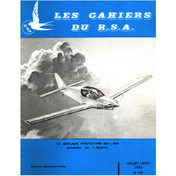 Les cahiers du R.S.A. n° le biplace prototype SB1-160