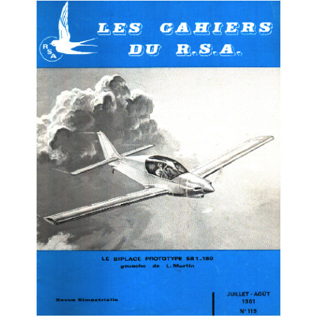 Les cahiers du R.S.A. n° le biplace prototype SB1-160