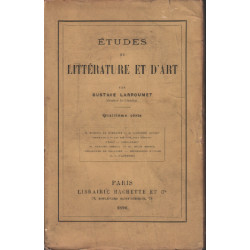 Études de littéraire et d'art