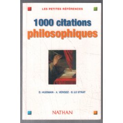 1000 Citations de philosophie