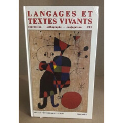 CE2 / expression orale et ecrite (Langages et Tex)