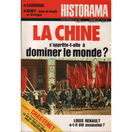 Revue historama n° 239 / la chine s'apprete t'elle a dominer le monde