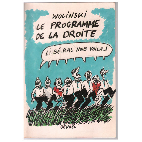 Le programme de la droite