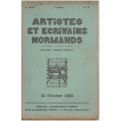 Artistes et écrivains normands / 10 numéros de 1934 + 4 numeros de...