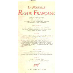 La nouvelle revue francaise n° 419 / EO numerotée sur velin ( n° 6 )