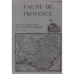 Faune de provence / volume 8