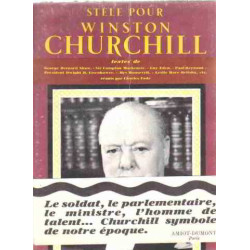 Stele pour winston churchill