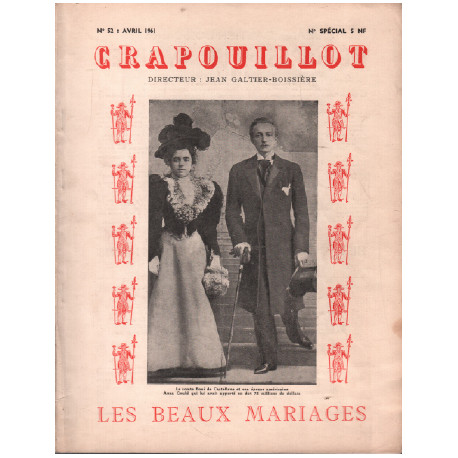 Les beaux mariages / Le crapouillot n° 52