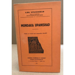 Les upanishad IV / mundaka upanishad