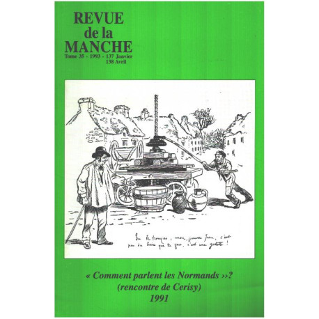 Revue du departement de la manche / tome 35 fascicule 137 /...