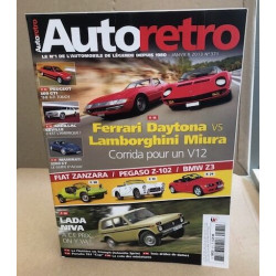 Autoretro n° 371 / ferrari daytona VS -lamborghini miura