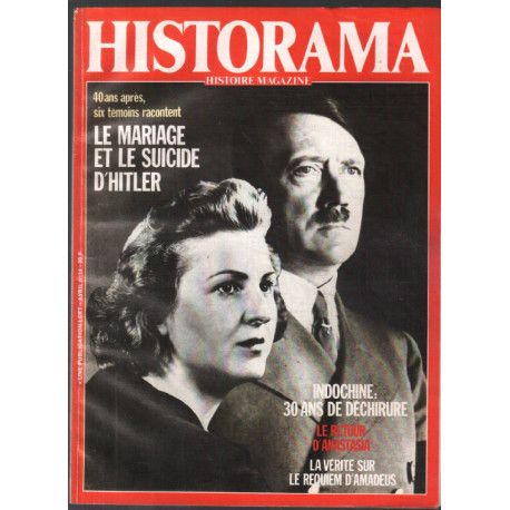 Le mariage et le suicide d' HITLER