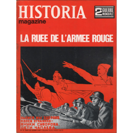 2° guerre mondiale / historia magazine n° 72 / la ruée de l'armée...