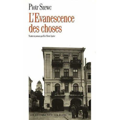 L'Evanescence des choses