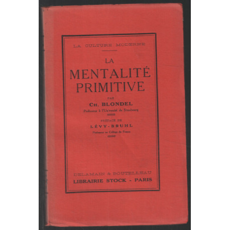 La mentalité primitive