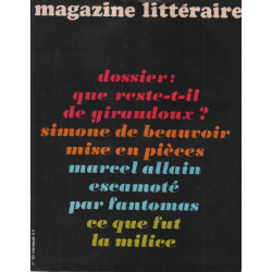 Magazine litteraire n° 33 / que reste il de giraudoux