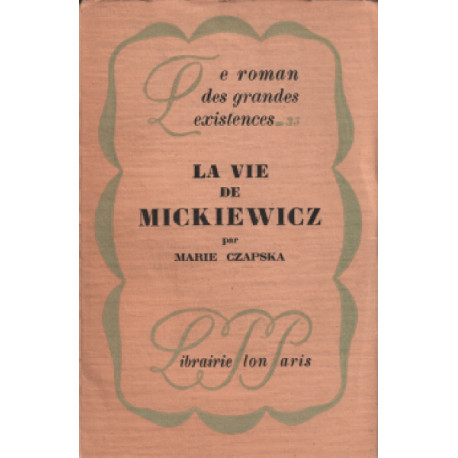 La vie de mickiewicz