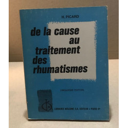 De la cause au traitement des rhumatismes