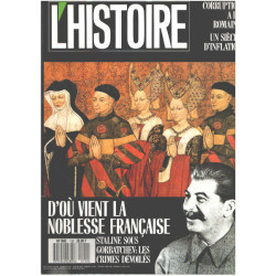 L'histoire n° 120 / d'ou vient la noblesse française