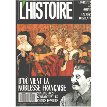 L'histoire n° 120 / d'ou vient la noblesse française