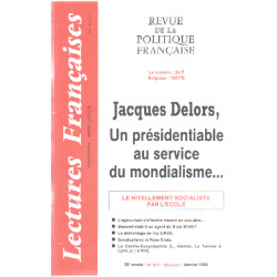 Revue de politique francaise n° 417 / jacques delors un...