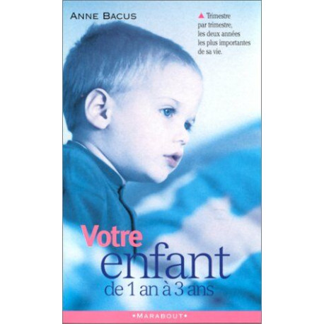 Votre enfant de 1 an à 3 ans