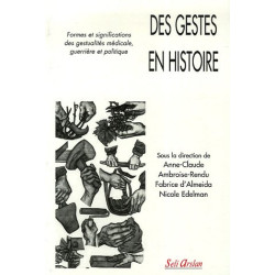 Des gestes en histoire : Formes et significations des gestualités...