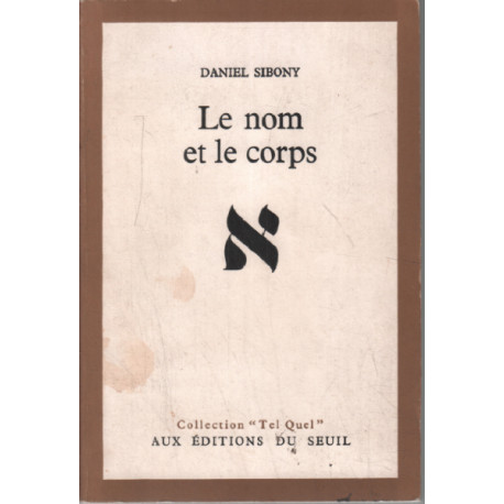 Le nom et le corps