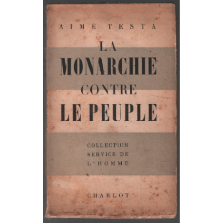 La monarchie contre peuple