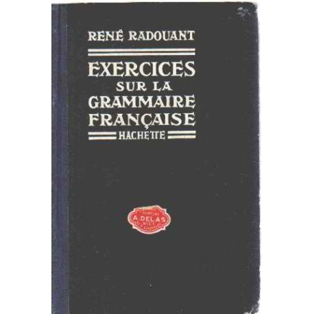 Exercices sur la grammaire française